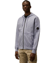 FELPA CON CAPPUCCIO LIGHT FLEECE LAVANDER VIOLET C.P. COMPANY