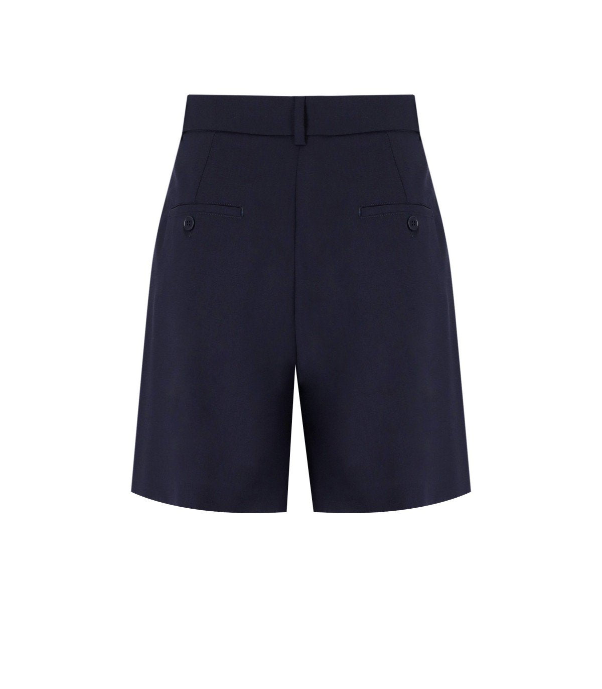 MAX MARA WEEKEND NABULUS BLUE BERMUDA SHORT