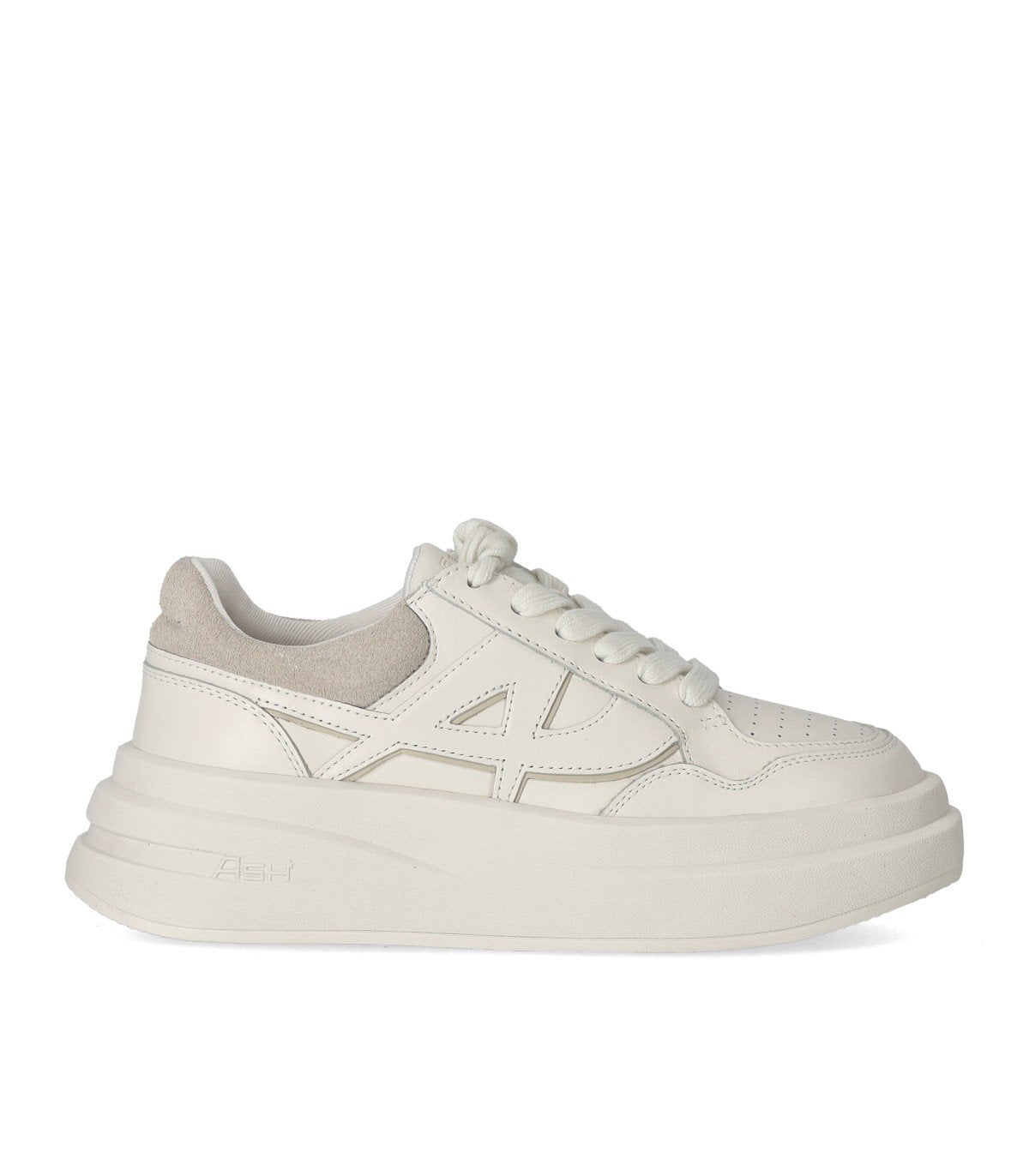SNEAKER ICONE BIANCA TALCO ASH