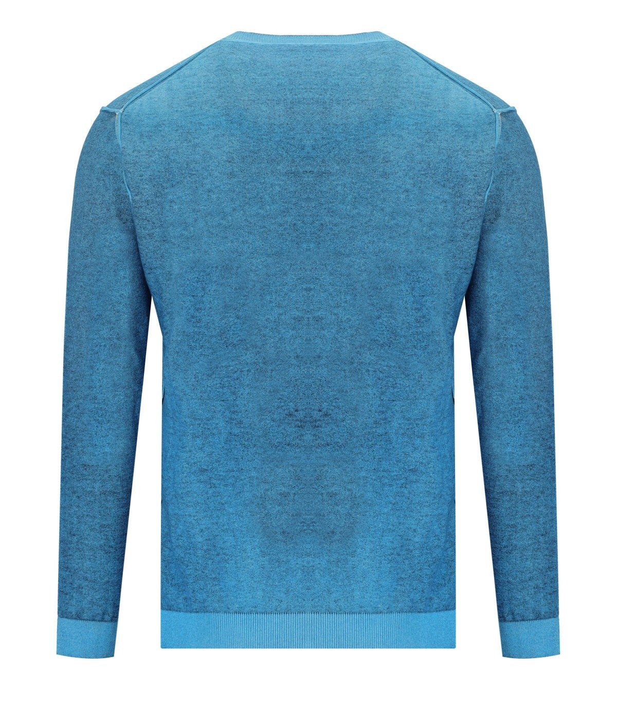 BOB BART BLUE REVERSIBLE CREWNECK PULLOVER