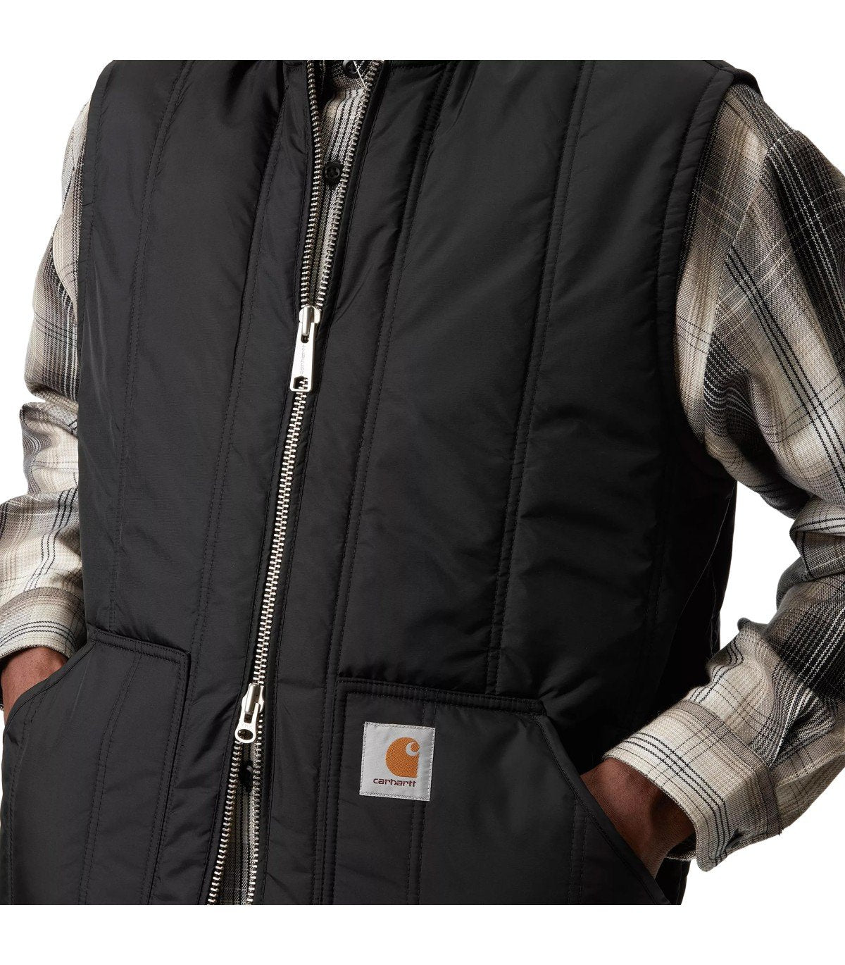 CARHARTT WIP LACHLAN BLACK VEST