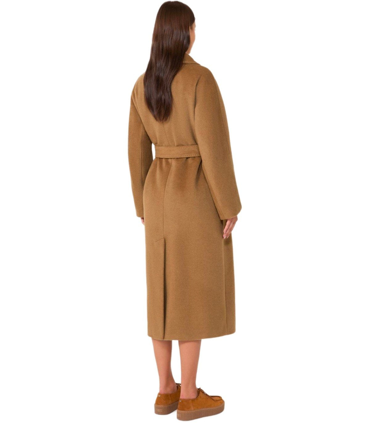 CAPPOTTO CON CINTURA TEMPERA CAMMELLO MAX MARA WEEKEND