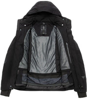 KRAKATAU WERYK BLACK HOODED JACKET
