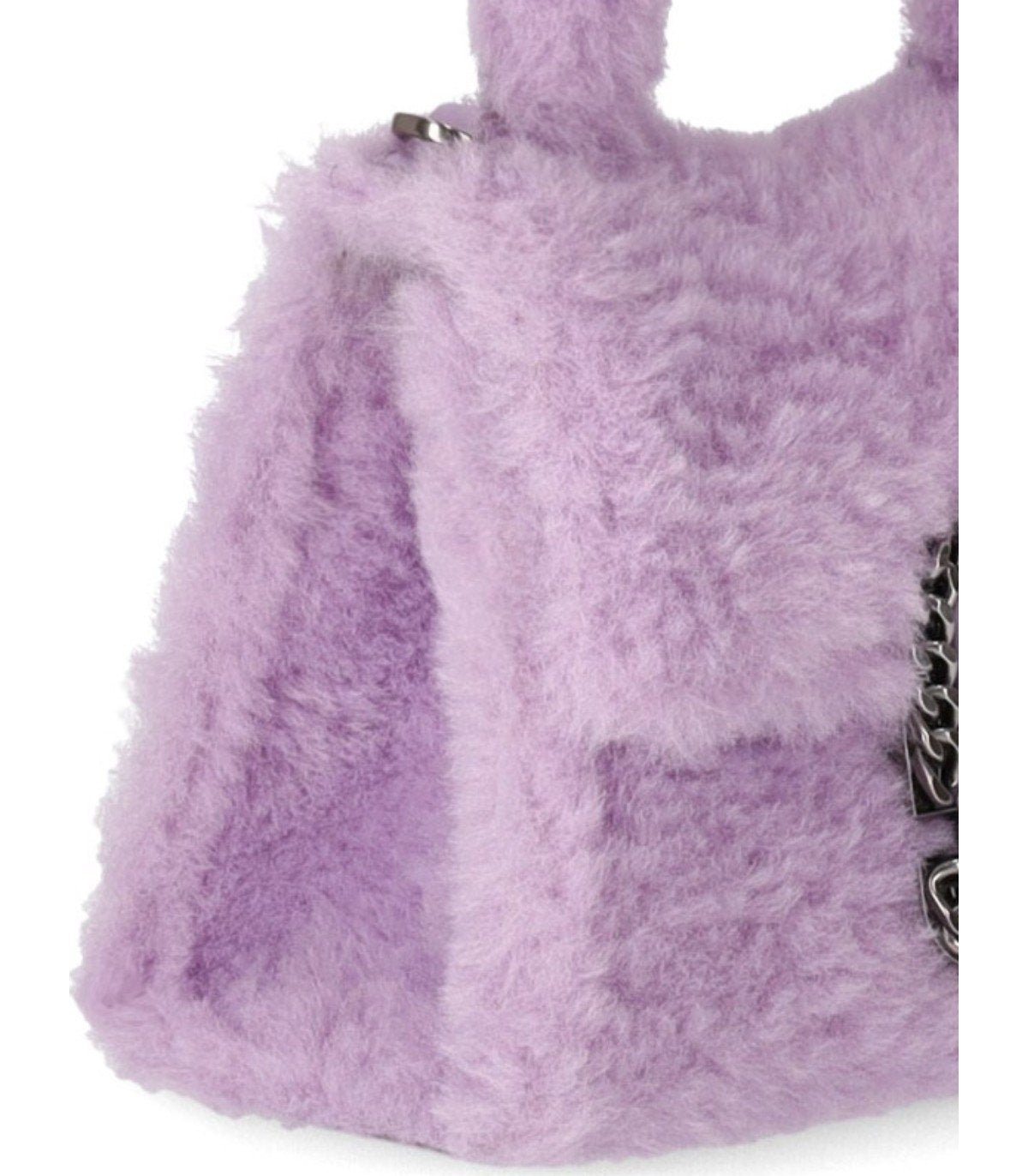 MARC JACOBS THE TEDDY ST. MARC MINI TOP HANDLE LAVENDER BAG