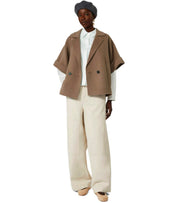 MAX MARA WEEKEND PERA BRUIN KORTE JAS