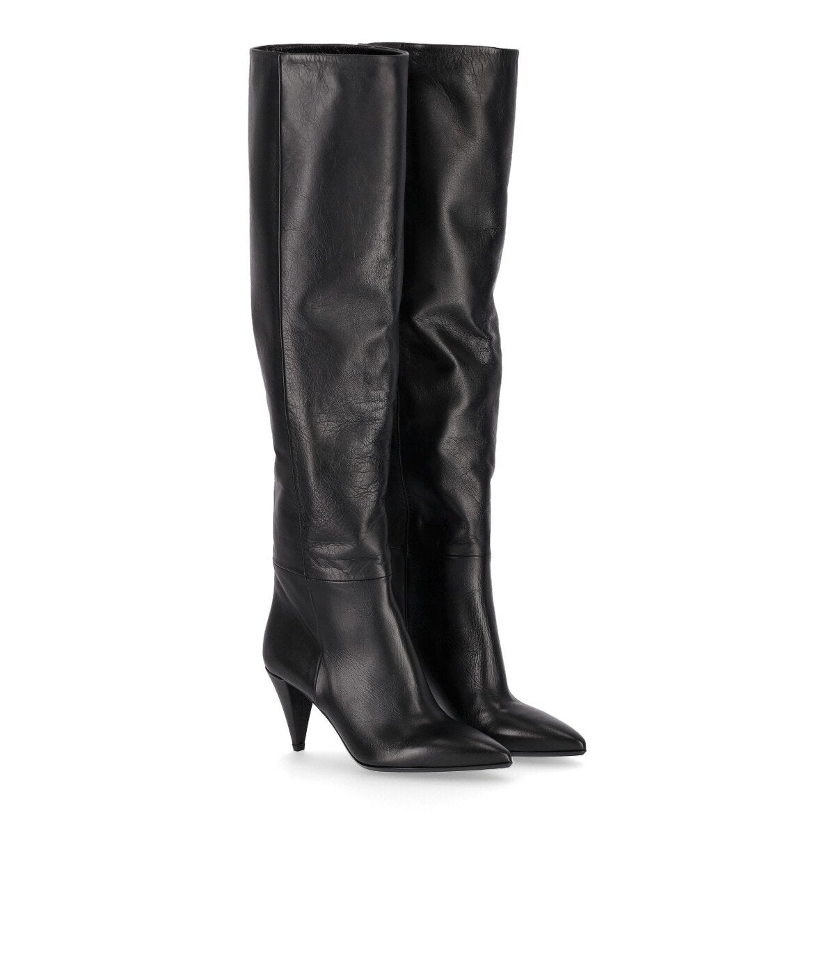 STRATEGIA SCOUT BLACK HEELED HIGH BOOT