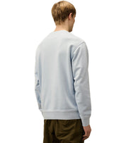FELPA DIAGONAL FLEECE BLUE FOX C.P. COMPANY
