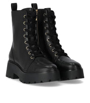 MICHAEL KORS BLAKE BLACK COMBAT BOOT