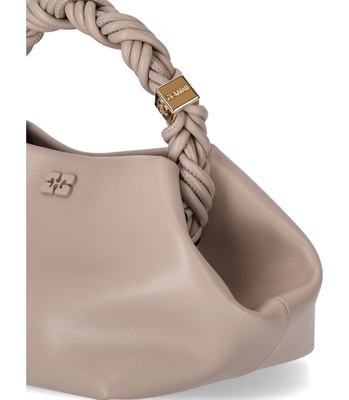 GANNI BOU TAUPE HANDBAG
