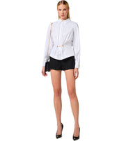 CAMICIA CON SPILLA BIANCA ELISABETTA FRANCHI