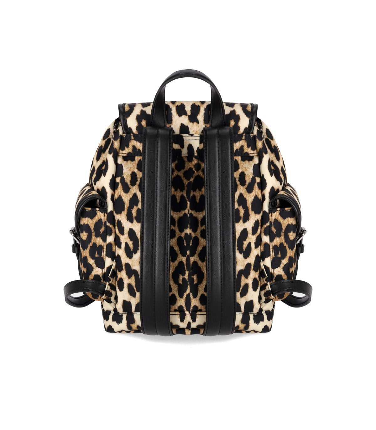 GANNI BUCKY ANIMALIER SMALL BACKPACK