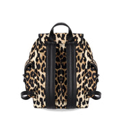 GANNI BUCKY ANIMALIER SMALL BACKPACK
