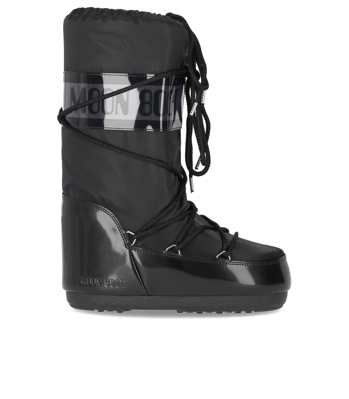 MOON BOOT ICON GLANCE BLACK SNOW BOOT