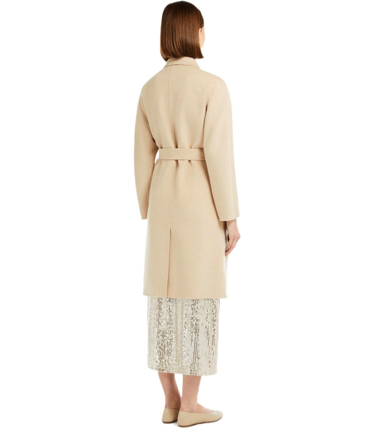 MAX MARA WEEKEND AVENUE SABBIA BELTED COAT