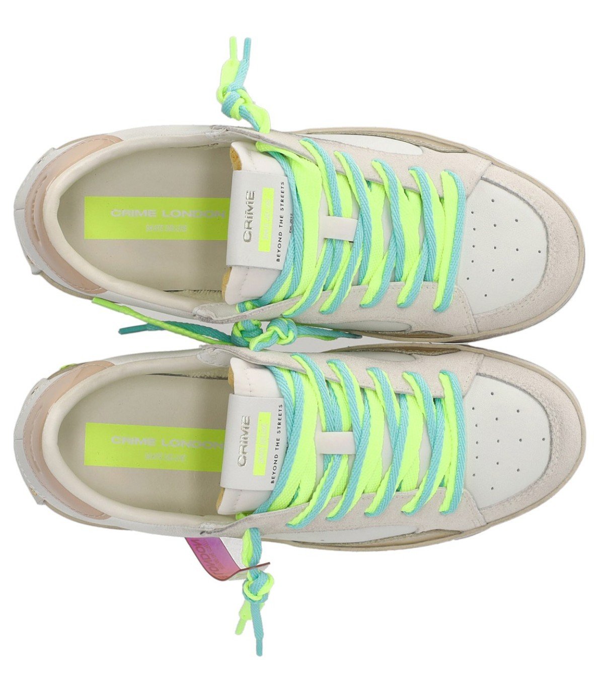 CRIME LONDON SK8 DELUXE NUDE BLISS SNEAKER