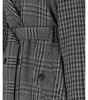 MAX MARA WEEKEND CARPI GRIJS COAT MET RIEM