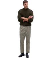 PULL HOLDEN ZIP VERT OLIVE BARBOUR