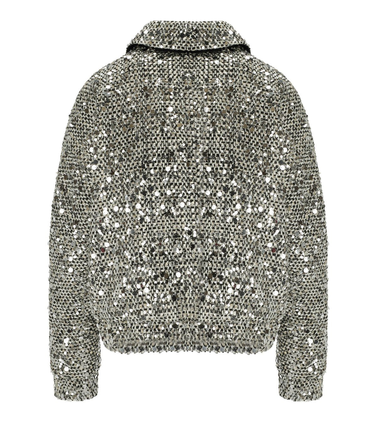ADD STARLIGHT SILVER BOMBER JACKET