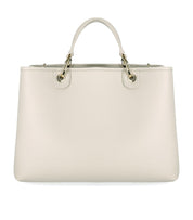 EMPORIO ARMANI MYEA CORDA TERRA MEDIUM SHOPPING BAG