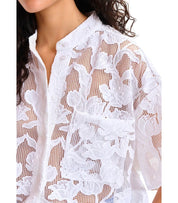 ESSENTIEL ANTWERP HOK WHITE SHIRT