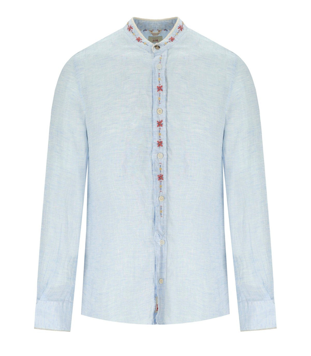 BOB JAPAN LIGHT BLUE LINEN SHIRT
