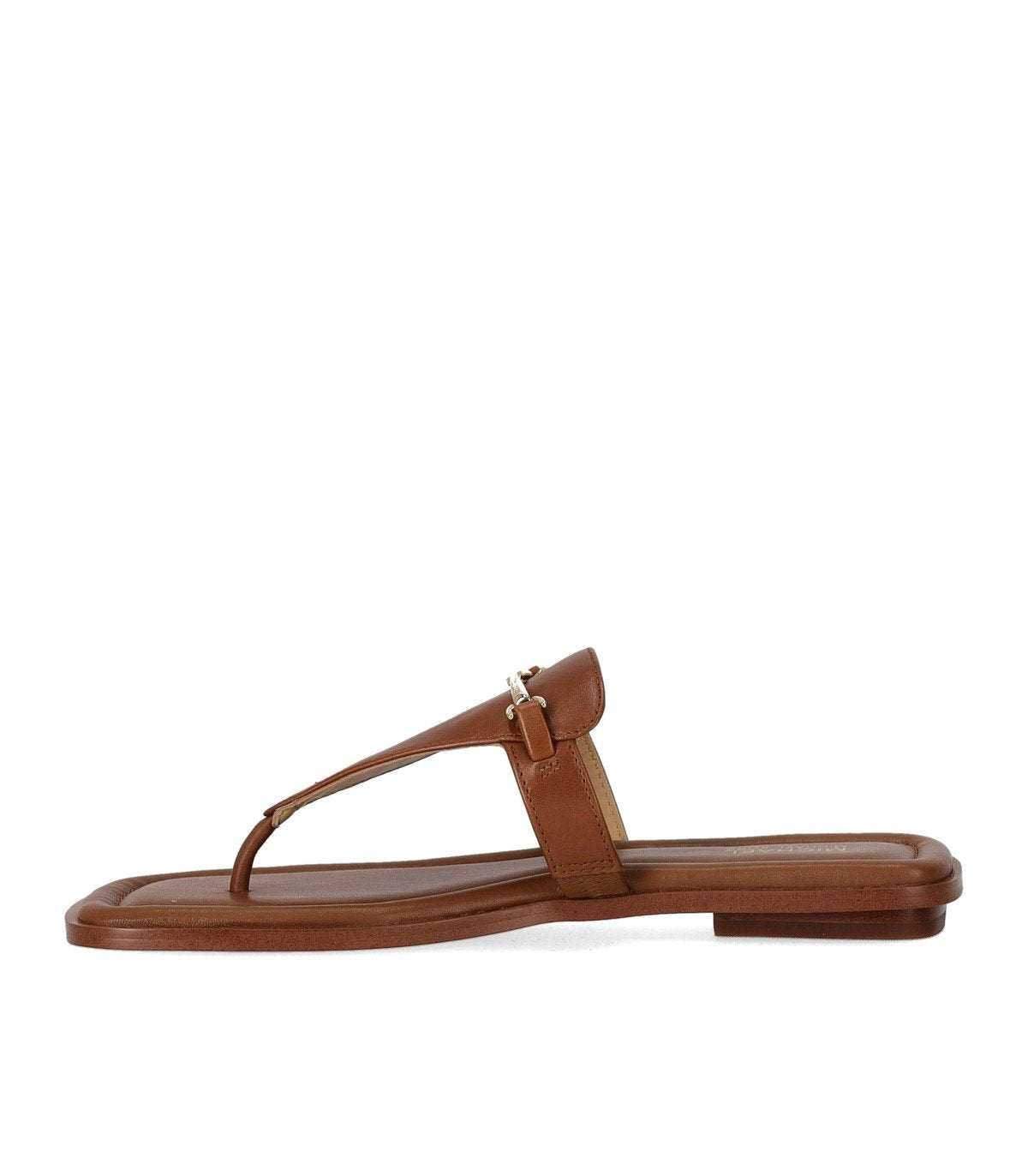 MICHAEL KORS LENA BROWN THONG SANDAL