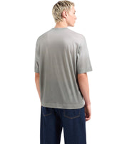 EMPORIO ARMANI GREY DEGRADÉ T-SHIRT