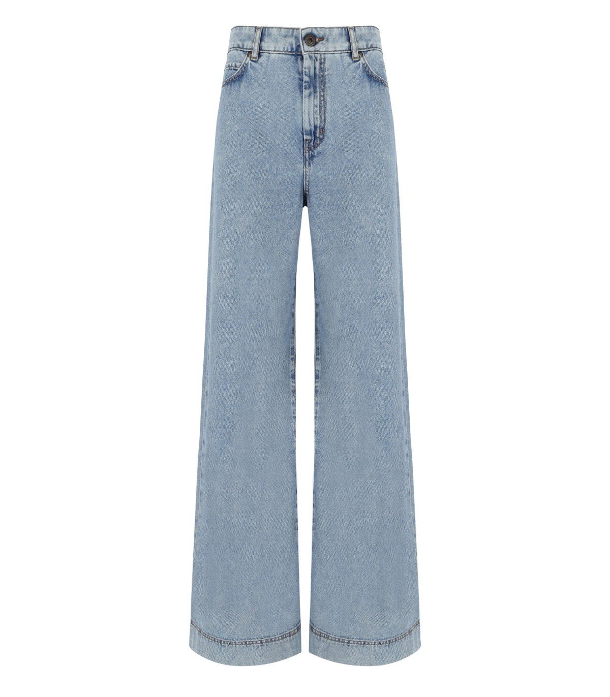 JEANS WIDE LEG VEGA AZZURRO MAX MARA WEEKEND
