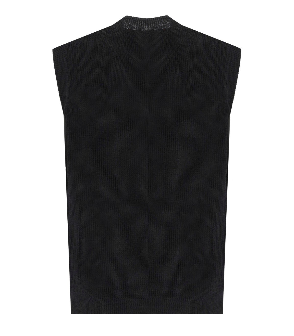 AMARÁNTO BLACK KNITTED VEST