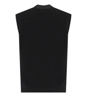 AMARÁNTO BLACK KNITTED VEST