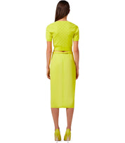 CARDIGAN CROP CON STRASS CEDRO ELISABETTA FRANCHI