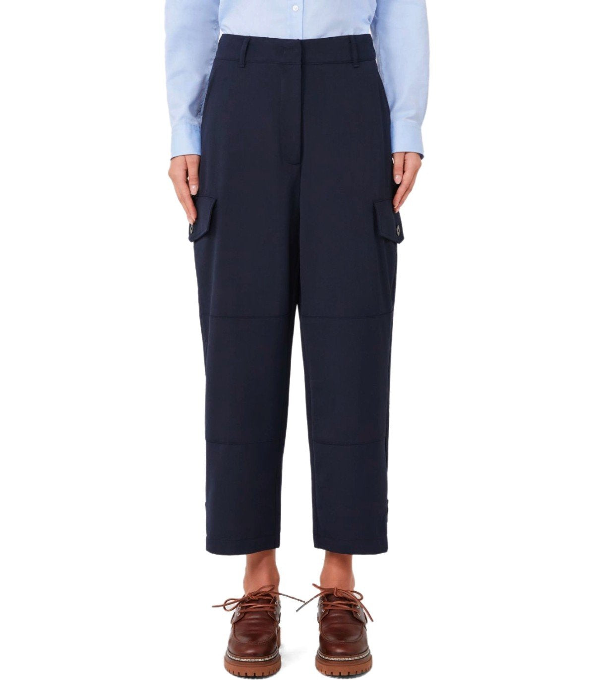 PANTALONE APRILE BLU MAX MARA WEEKEND