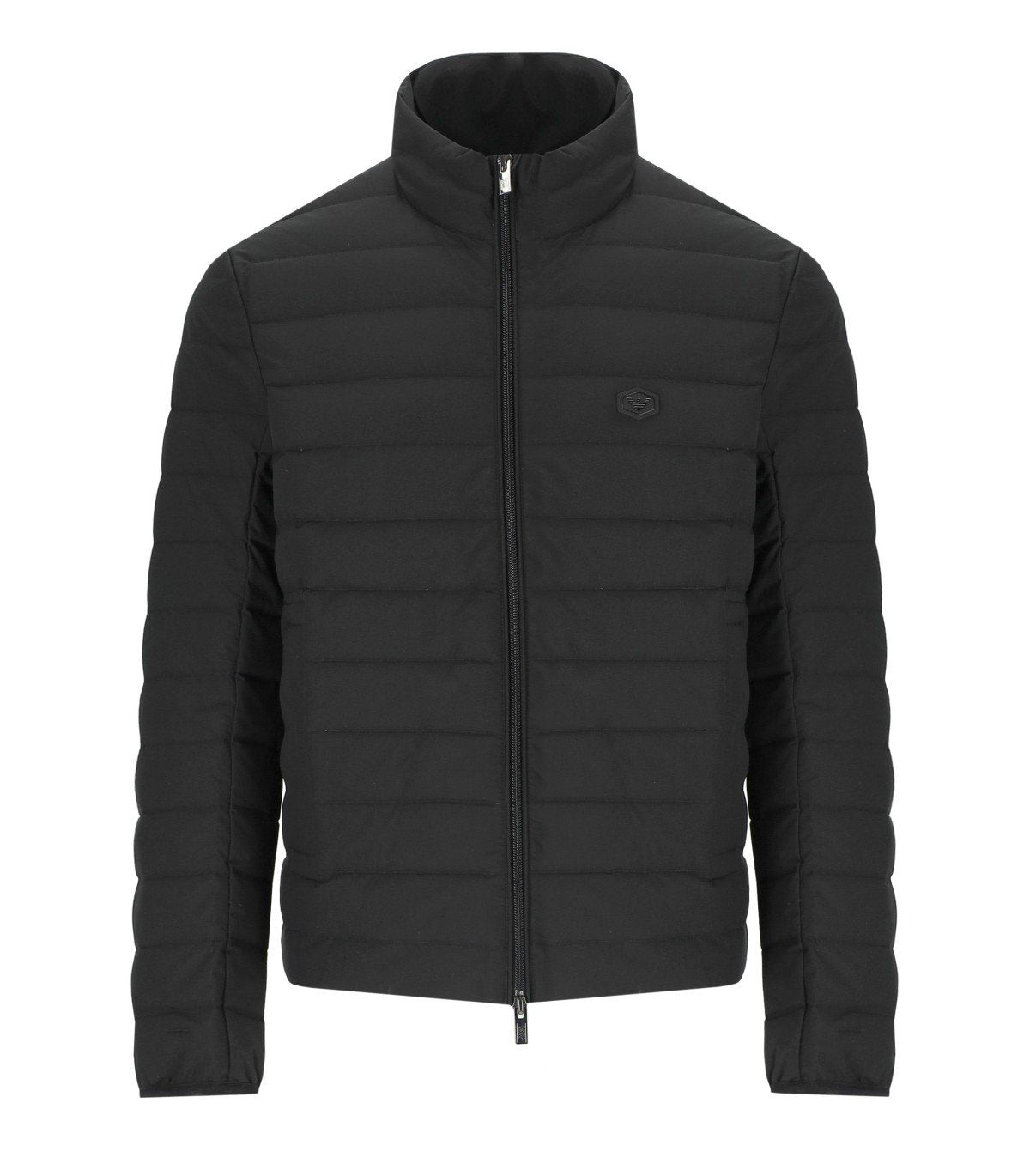EMPORIO ARMANI ESSENTIAL BLACK DOWN JACKET