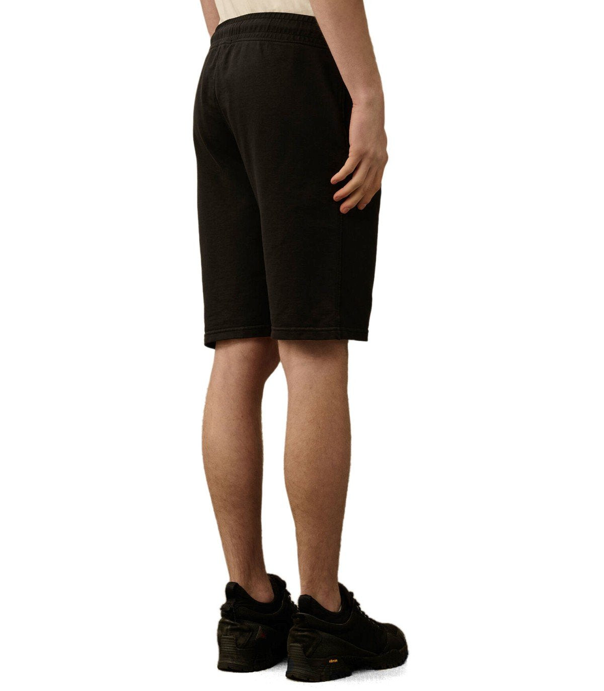 BERMUDA CARGO LIGHT FLEECE NERO C.P. COMPANY