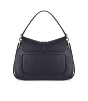 FURLA FLOW M NAVY HANDBAG