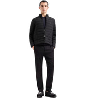 EMPORIO ARMANI ESSENTIAL BLACK DOWN JACKET