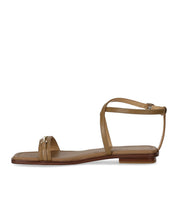 MICHAEL KORS LENA BEIGE FLAT SANDAL