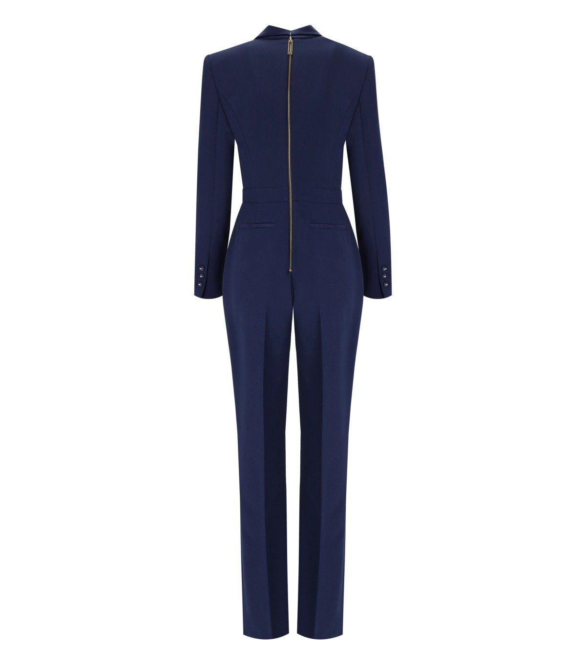 ELISABETTA FRANCHI OLTREMARE SMOKING JUMPSUIT