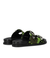 STRATEGIA MILITARY JACQUARD SLIDE