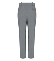 PANTALONE GRIGIO MELANGE GANNI