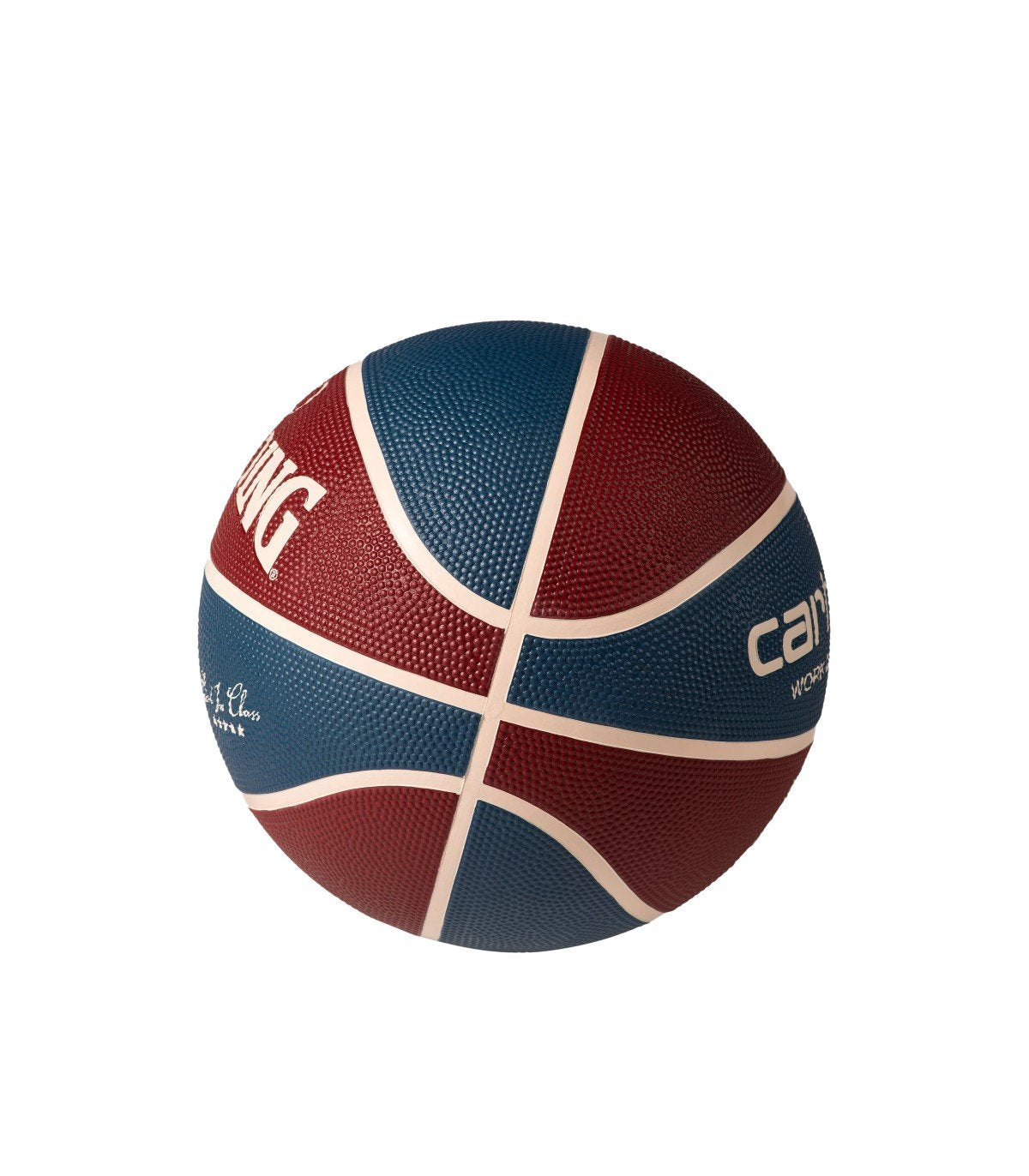 PALLA DA BASKET DUSKY BLUE SPALDING x CARHARTT WIP