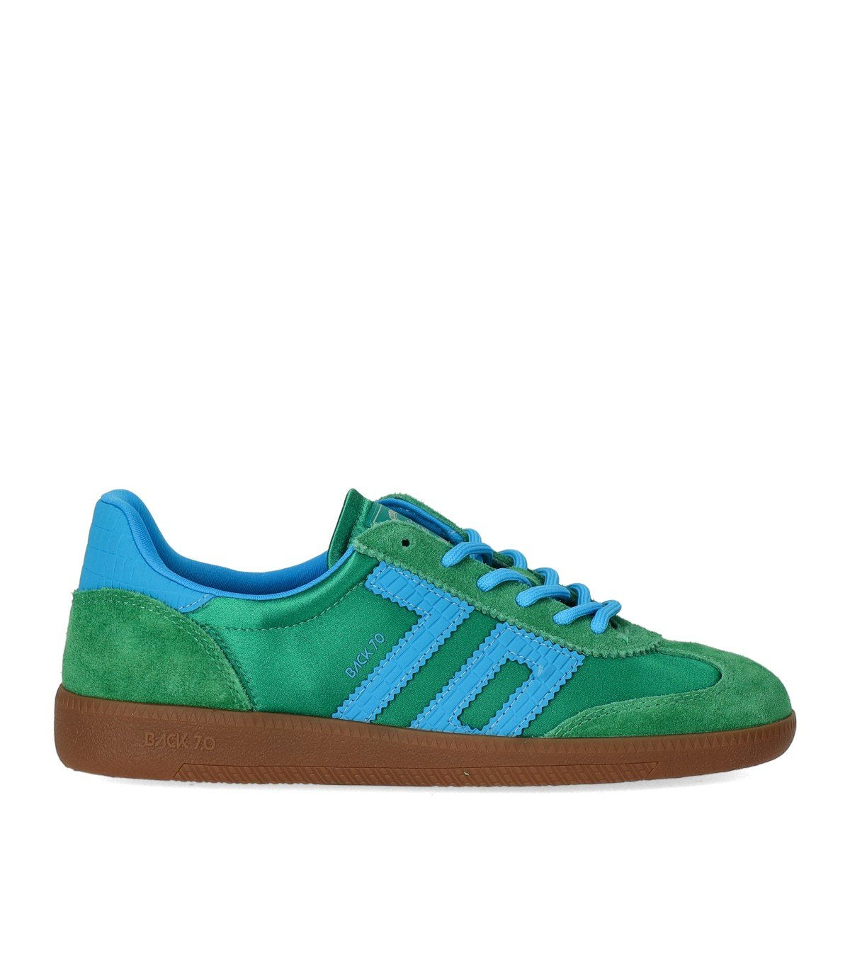 Sneaker Ghost Satin Verde Back70 | Ferraris Boutique