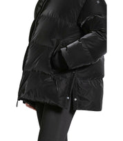 DUNO GLOSSY BLACK DOWN JACKET