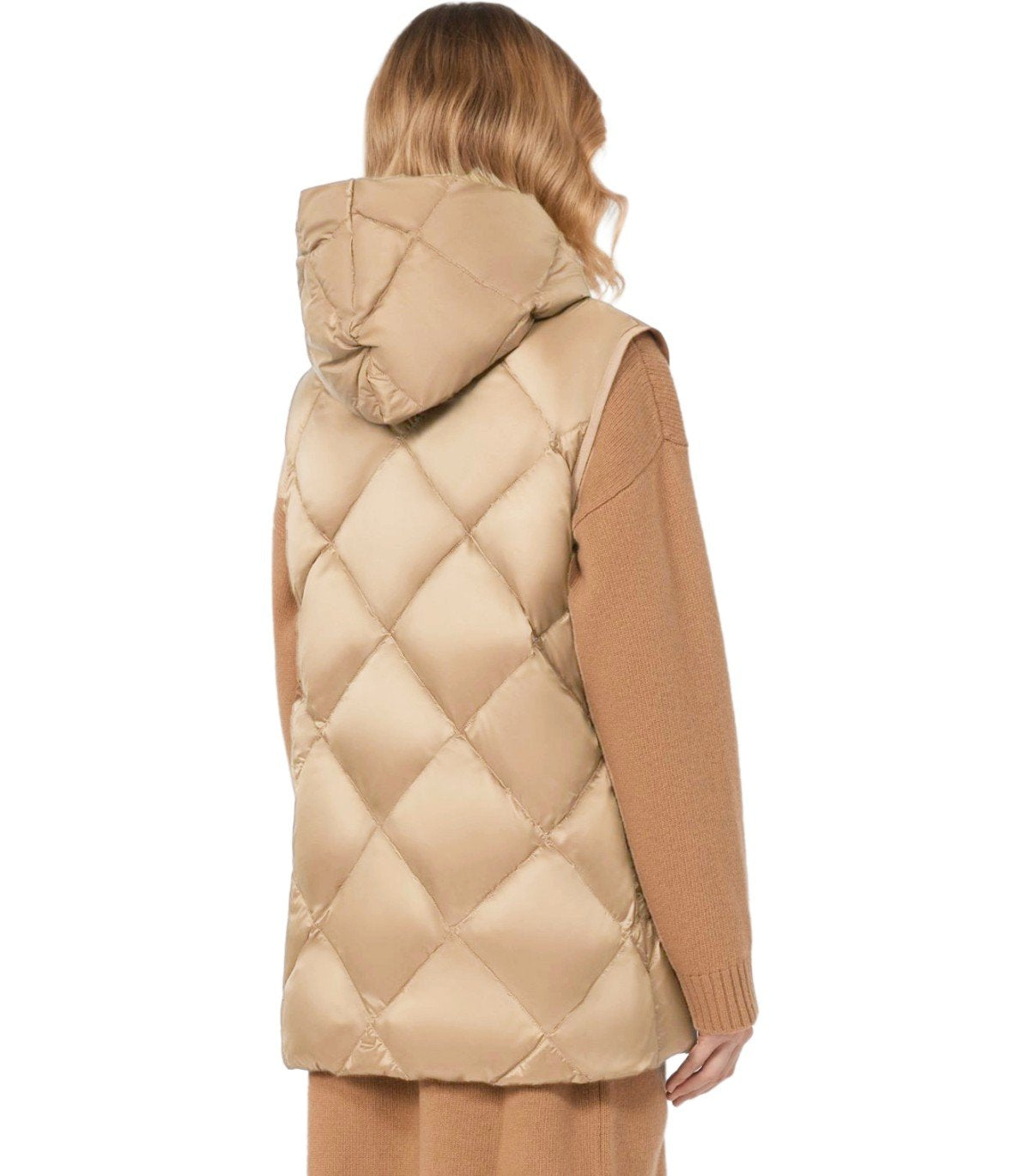 GILET CON CAPPUCCIO FRUTTO ORZO MAX MARA WEEKEND