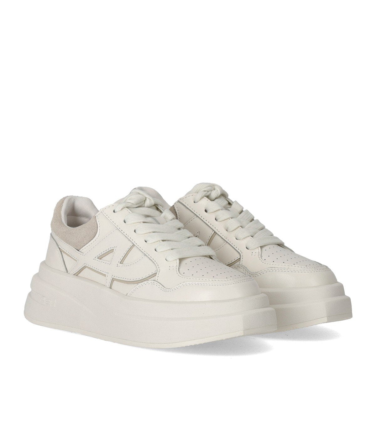 SNEAKER ICONE BIANCA TALCO ASH