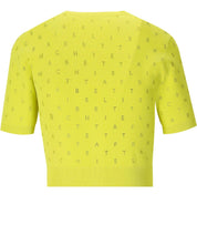 CARDIGAN CROP CON STRASS CEDRO ELISABETTA FRANCHI