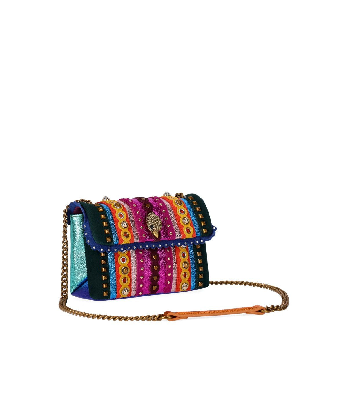 KURT GEIGER KENSINGTON STUDS MULTICOLORED CROSSBODY BAG
