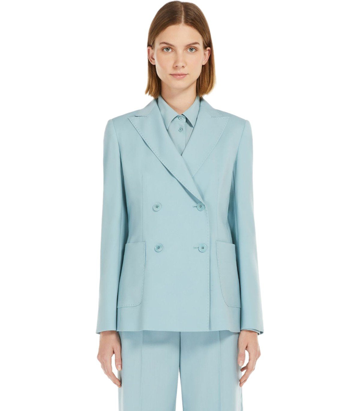 MAX MARA WEEKEND NERVOSO ANICE DOUBLE-BREASTED BLAZER