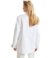 GIACCA DOPPIOPETTO HOLLOW BIANCA ESSENTIEL ANTWERP