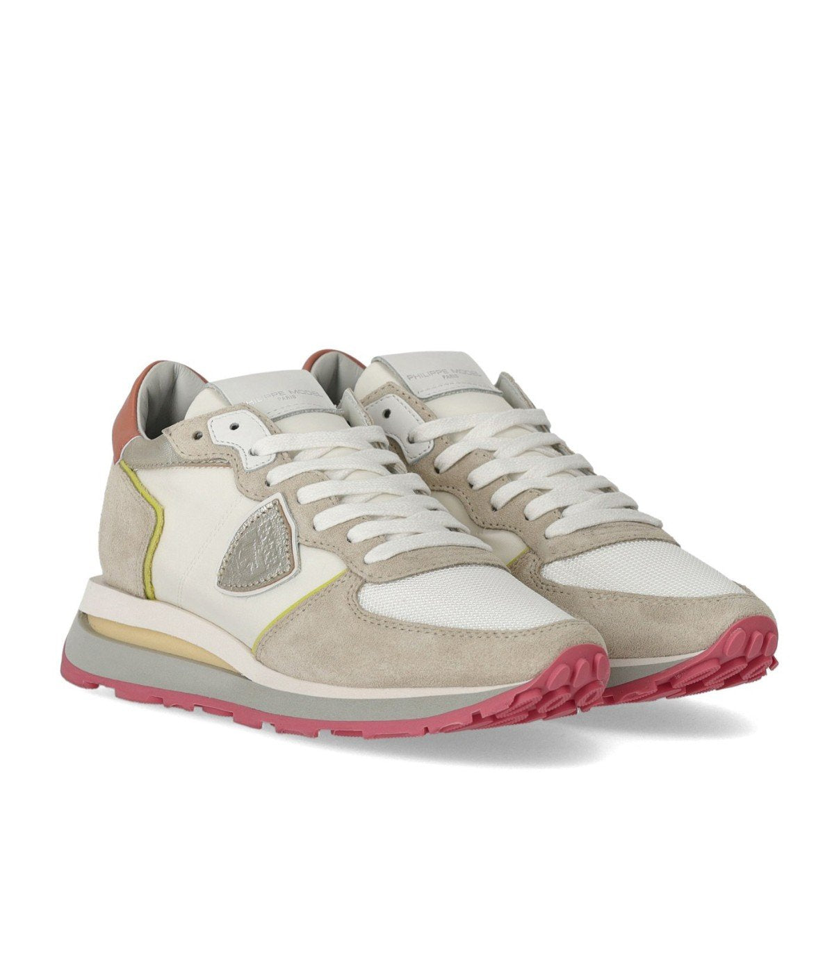 PHILIPPE MODEL TROPEZ WHITE PINK SNEAKER